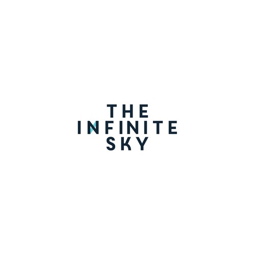 Infinite logo with the title 'Logo Concept for Cloud base Company'