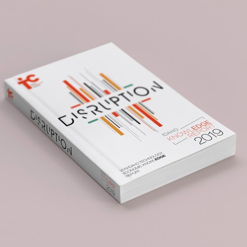 Disruptive design with the title 'IDAHO Knowledge Report'