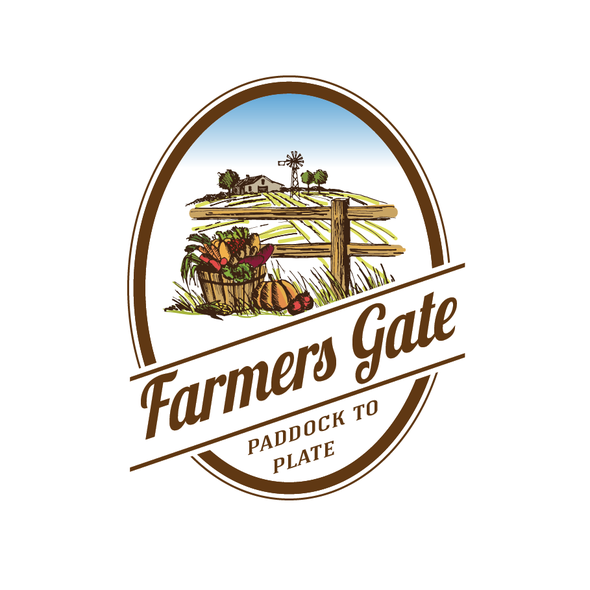 Autumn logo with the title 'Help farmers gate with a new logo'