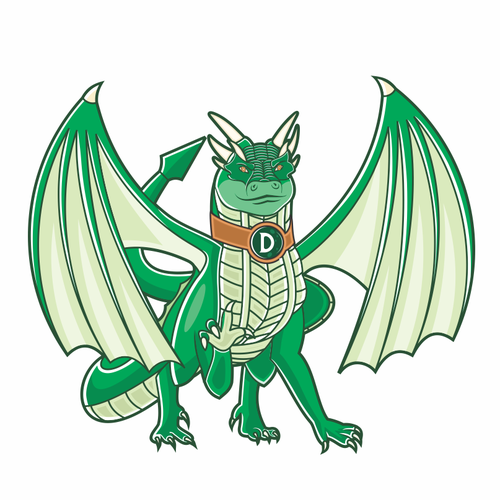 Dragon logo with the title 'Dragon (illustration)'