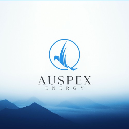 Pen brand with the title 'Professional Logo for an Investment Firm: Auspex Energy'
