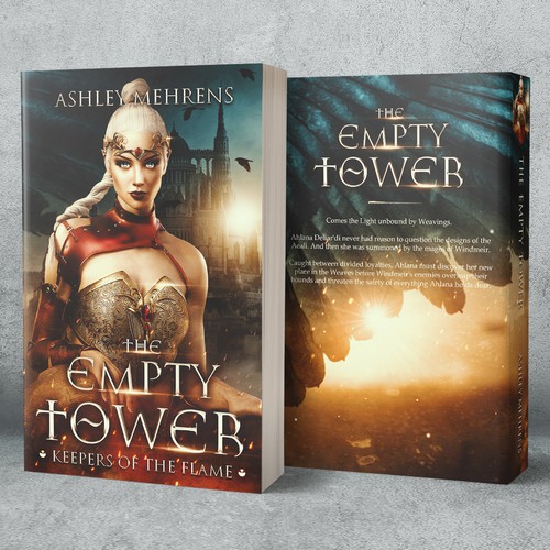 High-quality design with the title 'The Empty Tower'