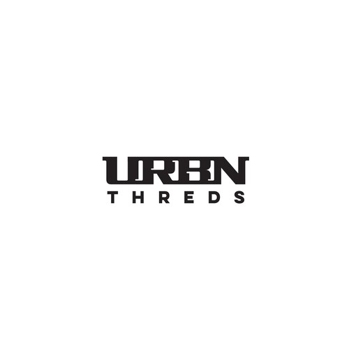 Sleeveless shirt logo with the title 'URBN Threds'