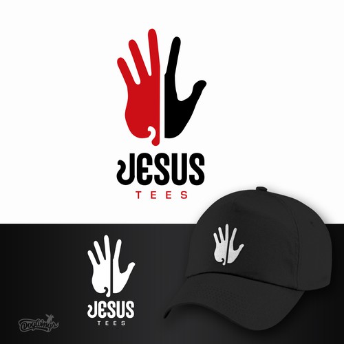 Number 3 logo with the title 'Jesus tees'
