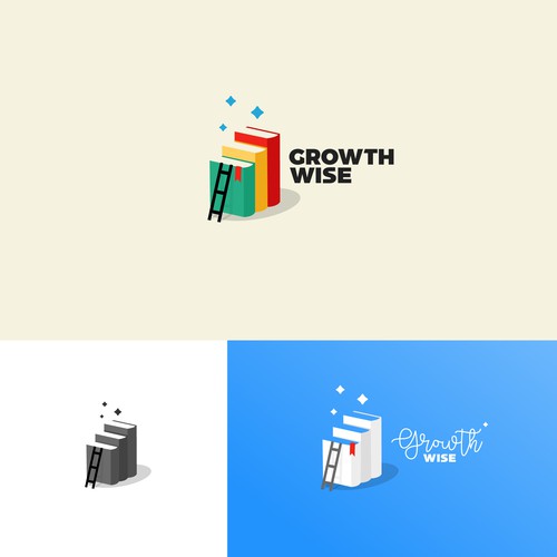 Book brand with the title 'Logo Design for a school programm'