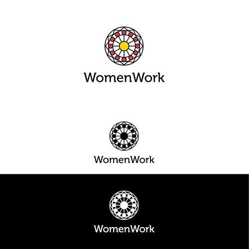 Organization design with the title 'Logo for women organisation'