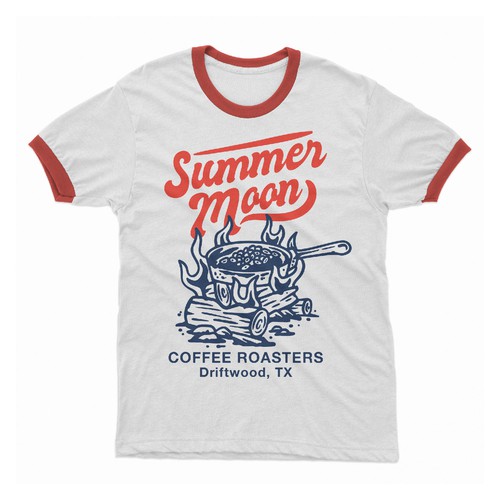 Texas t-shirt with the title 'Coffer roastery'