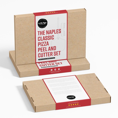 Modern, Professional, Pizza Delivery Packaging Design for a