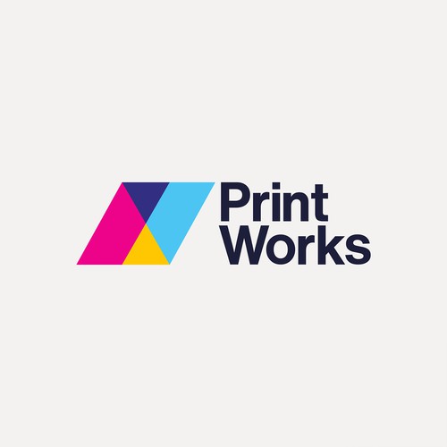 Photography brand with the title 'Logo for Print Works'