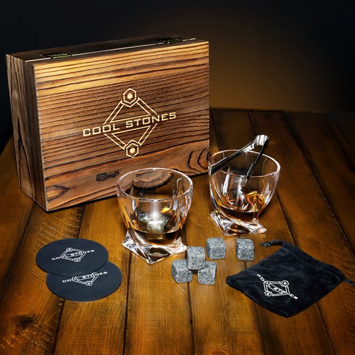 Photo editing design with the title 'Enhance Amazon Image'