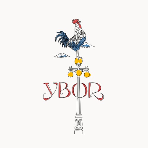 Travel t-shirt with the title 'Ybor T-shirt design'