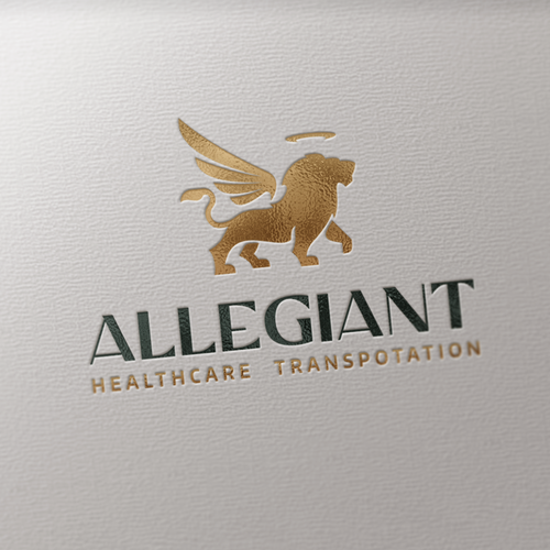 Angel logo with the title 'Lion Logo '