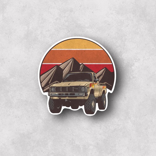 Truck t-shirt with the title 'Trucker'