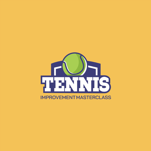 Badminton logo with the title 'Tennis improvement masterclass'