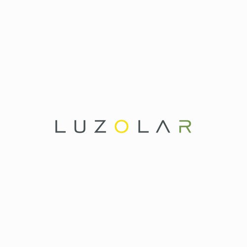 Green and yellow logo with the title 'LUZOLAR'