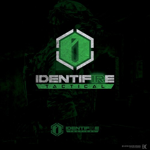 Firefighter logo with the title 'IDENTIFIRE'