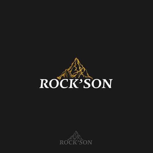 Golden design with the title 'Rock'Son'