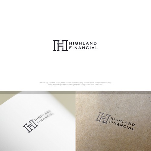 Finance logo with the title 'Highland Financial'