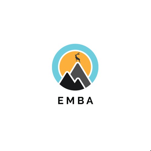 Outdoor brand with the title 'Outdoor Apparel Logo for EMBA'
