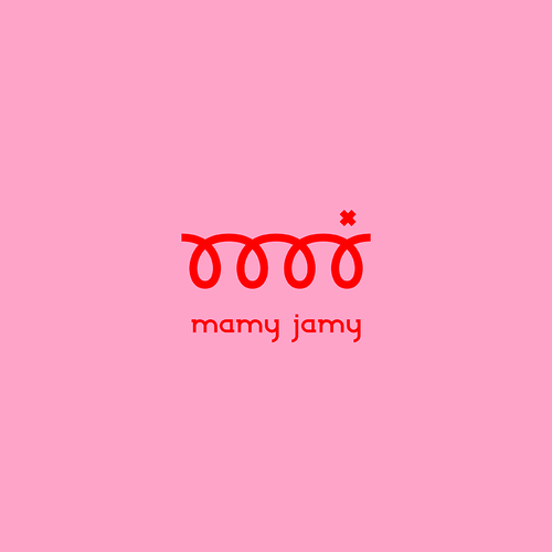 Catchy design with the title 'Jam branding'