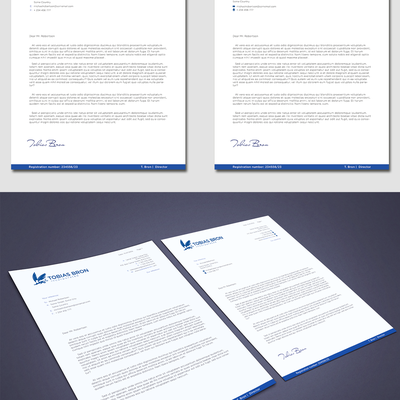 Create a classic chic letterhead for a boutique law firm