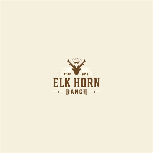 Ranch design with the title 'HORN + GRASS'