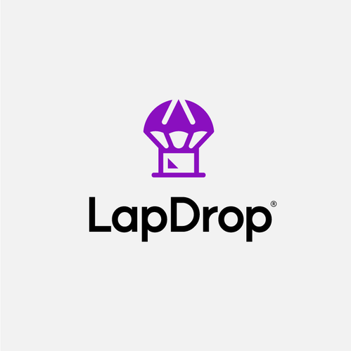 Laptop logo with the title 'LapDrop®'