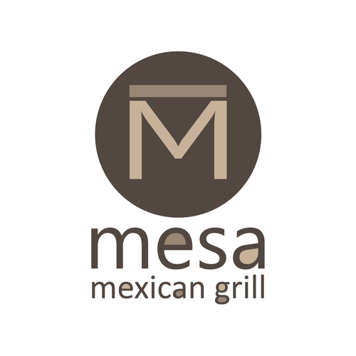 Burrito logo with the title 'Mexican Grill '