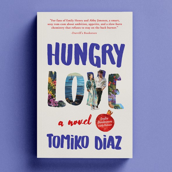 Nature design with the title 'Hungry Love'