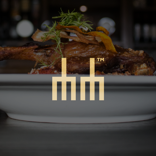 Restaurant design with the title 'minimalist logo for catering company'