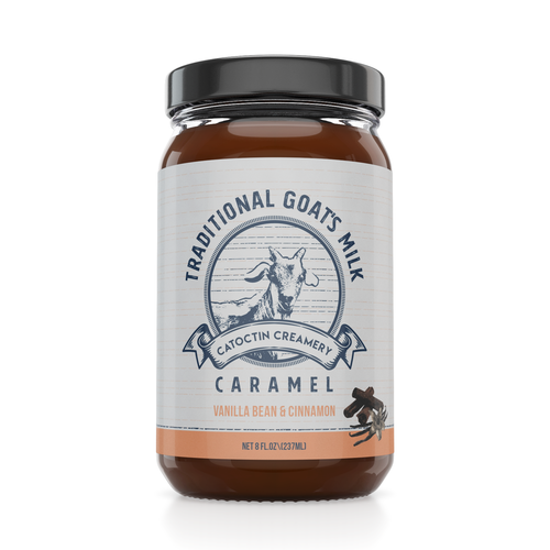 Jar label with the title '3D jar + label design'