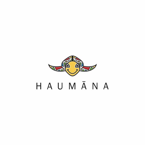 Turtle logo with the title 'LOGO HAUMANA'