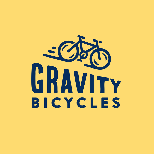 Gravity design with the title 'Gravity Bicycles'