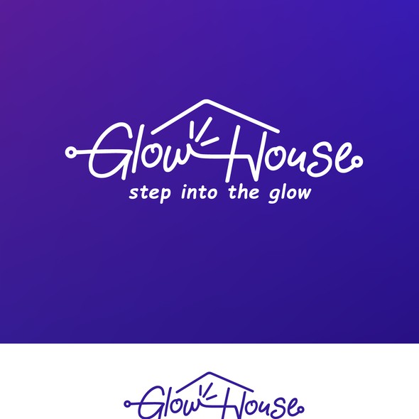 Lighting design with the title 'Glow House'