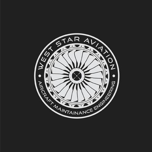 Engineering logo with the title 'West Star Aviation'