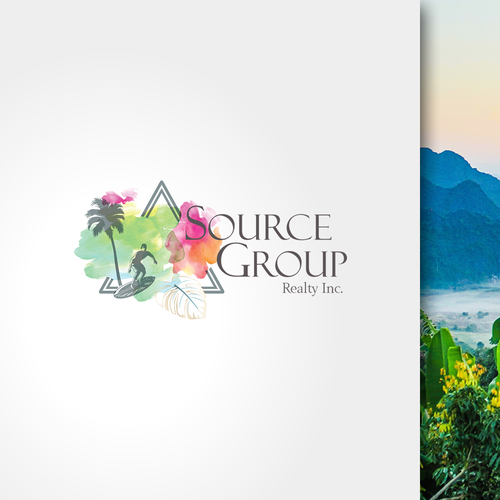 Hawaii logo with the title 'Logo Design'