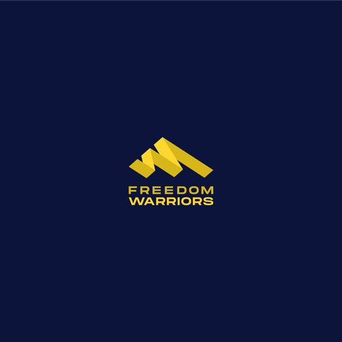 F brand with the title 'Freedom Warriors Logo'