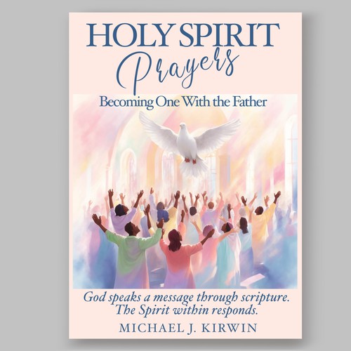 Church book cover with the title 'Holy Spirit prayers'