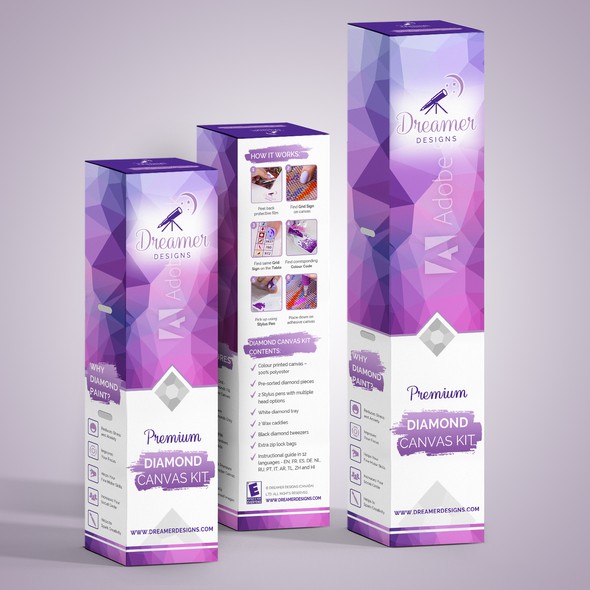 Shampoo packaging with the title 'package and Logo design'