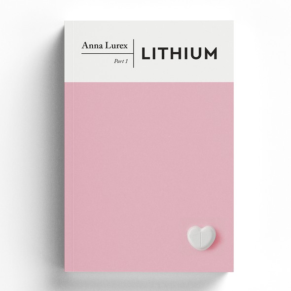 Romantic book cover with the title 'Lithium'