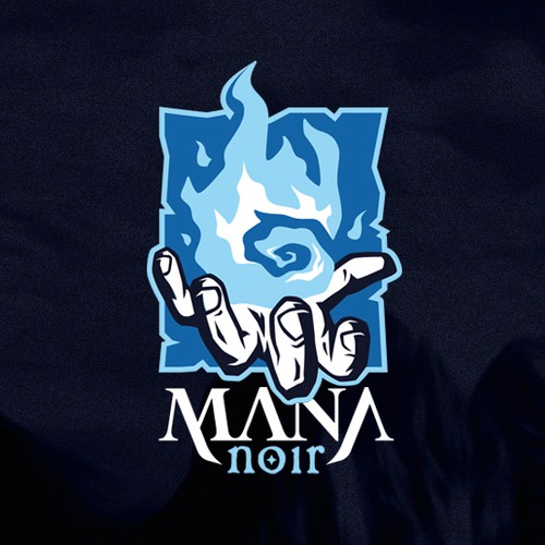 Gaming logo with the title 'Edgy Fantasy Logo'