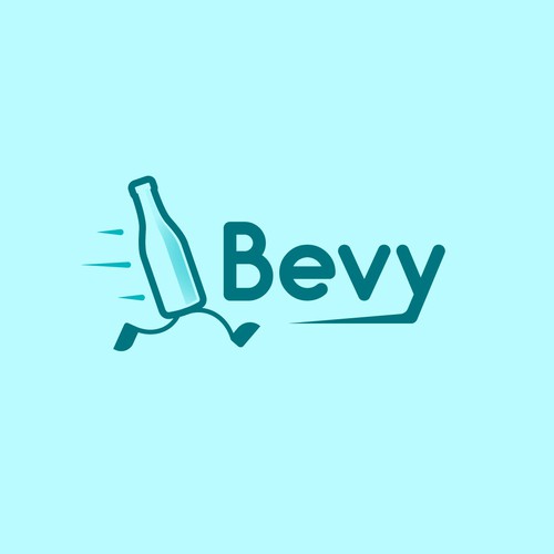 Light brand with the title 'Concept Logo for Bevy'
