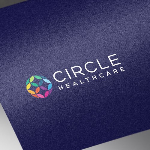 Circle brand with the title 'Circle Healthcare we need a logo that helps us shine'