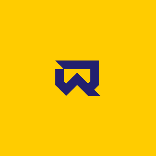 Masculine brand with the title 'Bold RW monogram for Rebel Welding. A welding company'