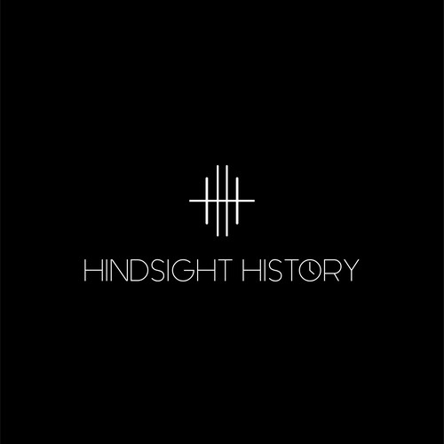 Hh logo with the title 'HINDSIGHT HISTORY'