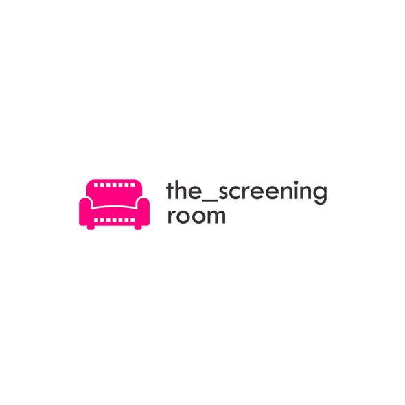 Cinema logo with the title 'the screening room'