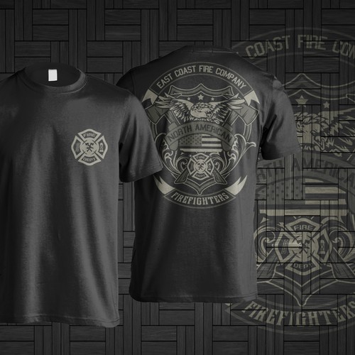 Patriotic t-shirt with the title 'Patriotic Shirt Design'