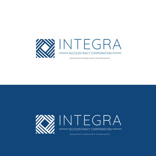 Accounting brand with the title 'Logo Design'
