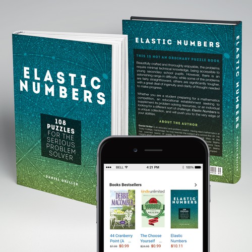 Mathematics design with the title 'Logo for Elastic Numbers'