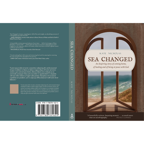 Digital art book cover with the title 'allegoria of journey of faith'